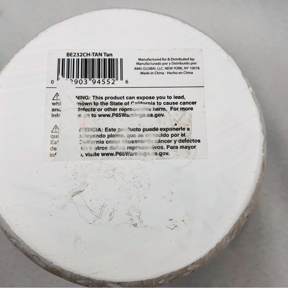 NWOT AMG Global Bathroom Accessories Soap Dispenser Mosaic Basket Weave Designn - Picture 11 of 16